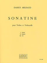Milhaud, Sonatine op. 324 (Vn,Vc) (Heugel)