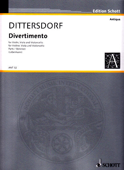 Dittersdorf, Divertimento Kr. 131 (Trio) (Schott)