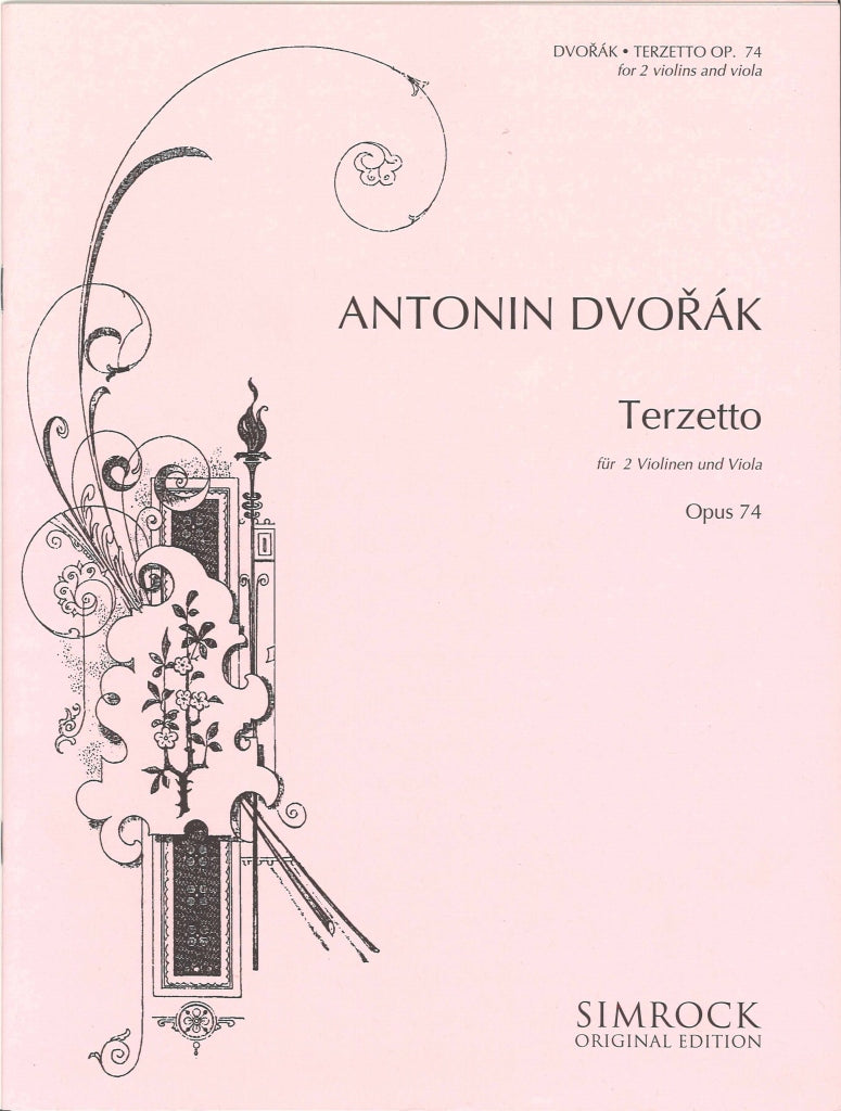 Dvorak, Terzetto op. 74 in C (2Vn,Va) (Simrock)