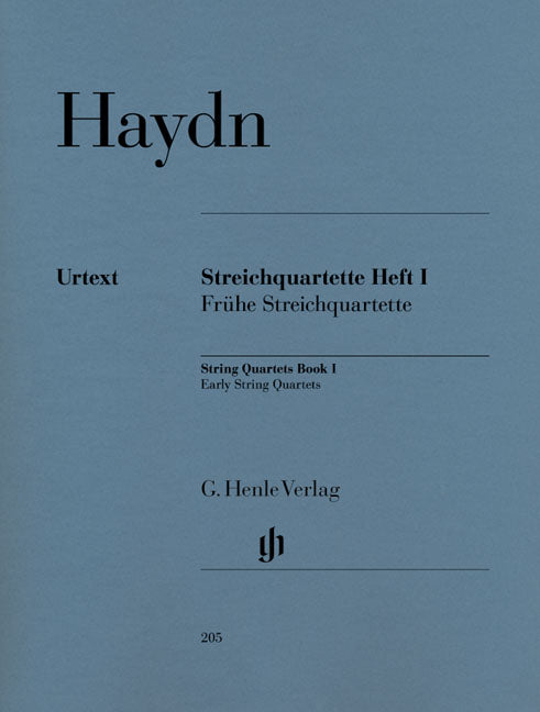 Haydn, Streichquartette 1: op. 1, 2, 3/5 (Henle)