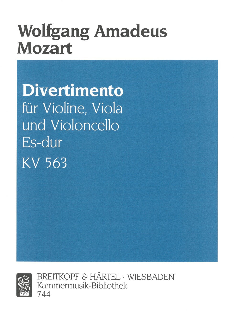 Mozart, Divertimento KV 563 (Vn,Va,Vc) (Breitkopf)