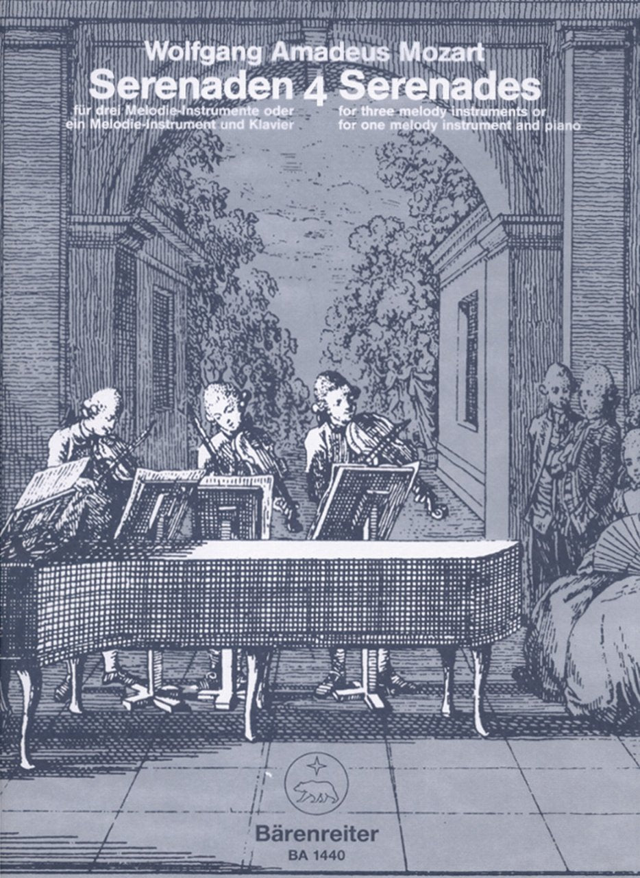Mozart, Serenaden KV Anh. 229(439b)/4, 5 (Barenreiter)