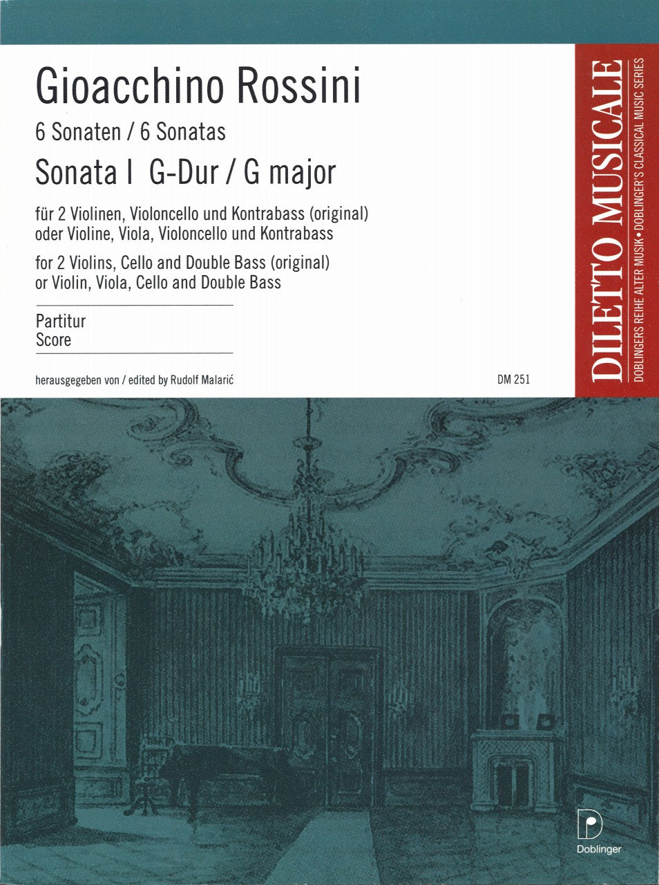 Rossini, Sonata I G-dur (Score) (Doblinger)