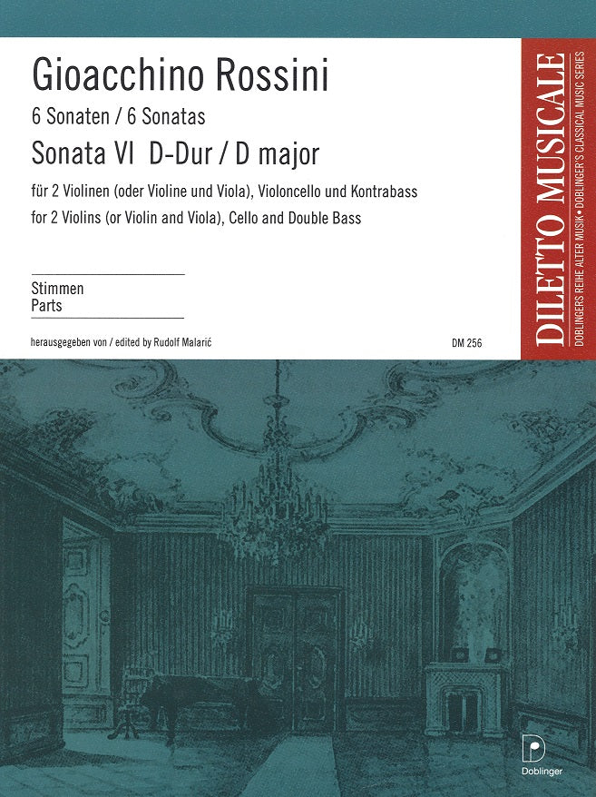 Rossini, Sonata VI D-dur (Parts) (Doblinger)