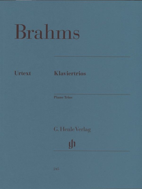 Brahms, Piano Trios op. 8, 87, 101 (Henle)