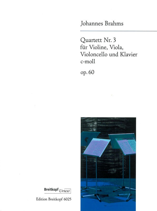 Brahms, Piano Quartet No. 3 in c op. 60 (Breitkopf)