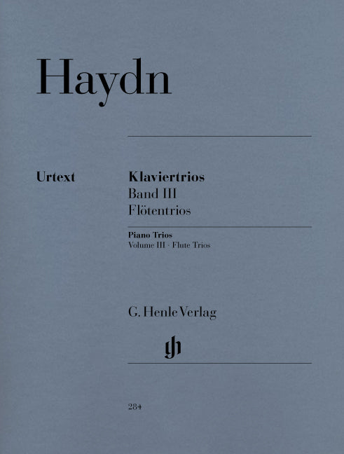 Haydn, Piano Trios 3 (Fl/Vn,Vc,Pf) (Henle)