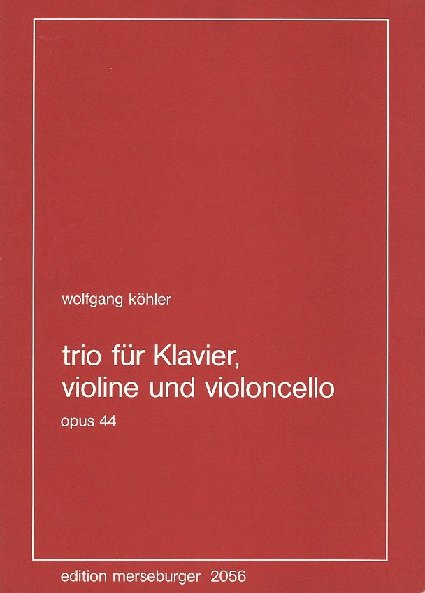 Kohler, Trio op.44 (Merseburger)