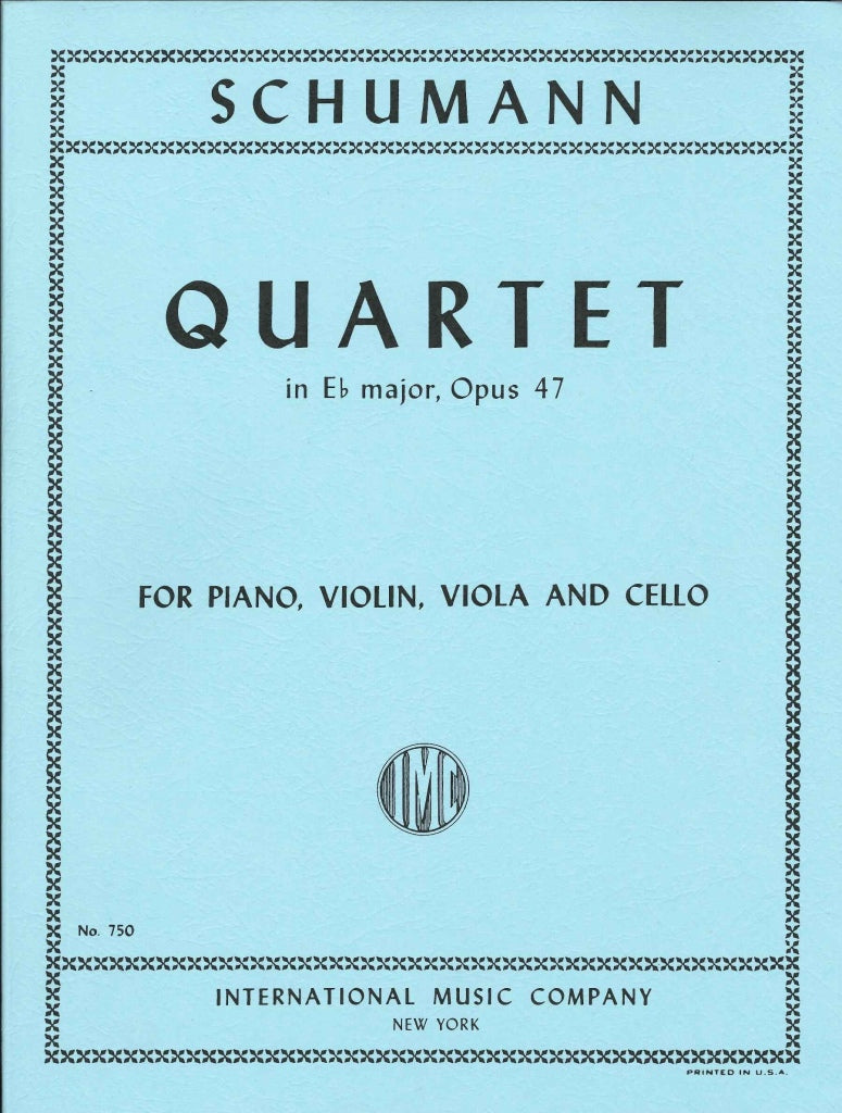 Schumann, Quartet op. 47 in Eb (IMC)