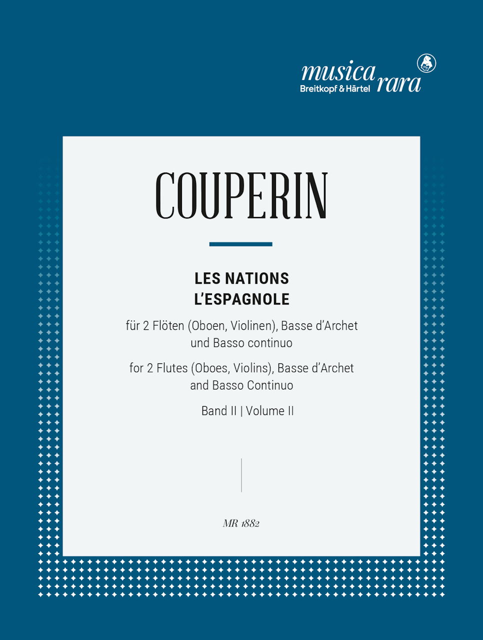 Couperin, Nations 2: L'Espagnole (Musica Rara)