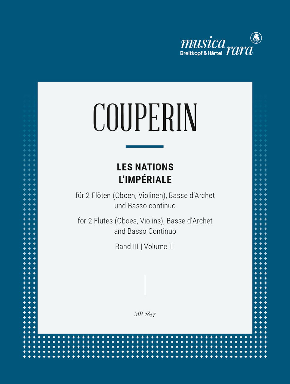 Couperin, Nations 3: L'Imperiale (Musica Rara)