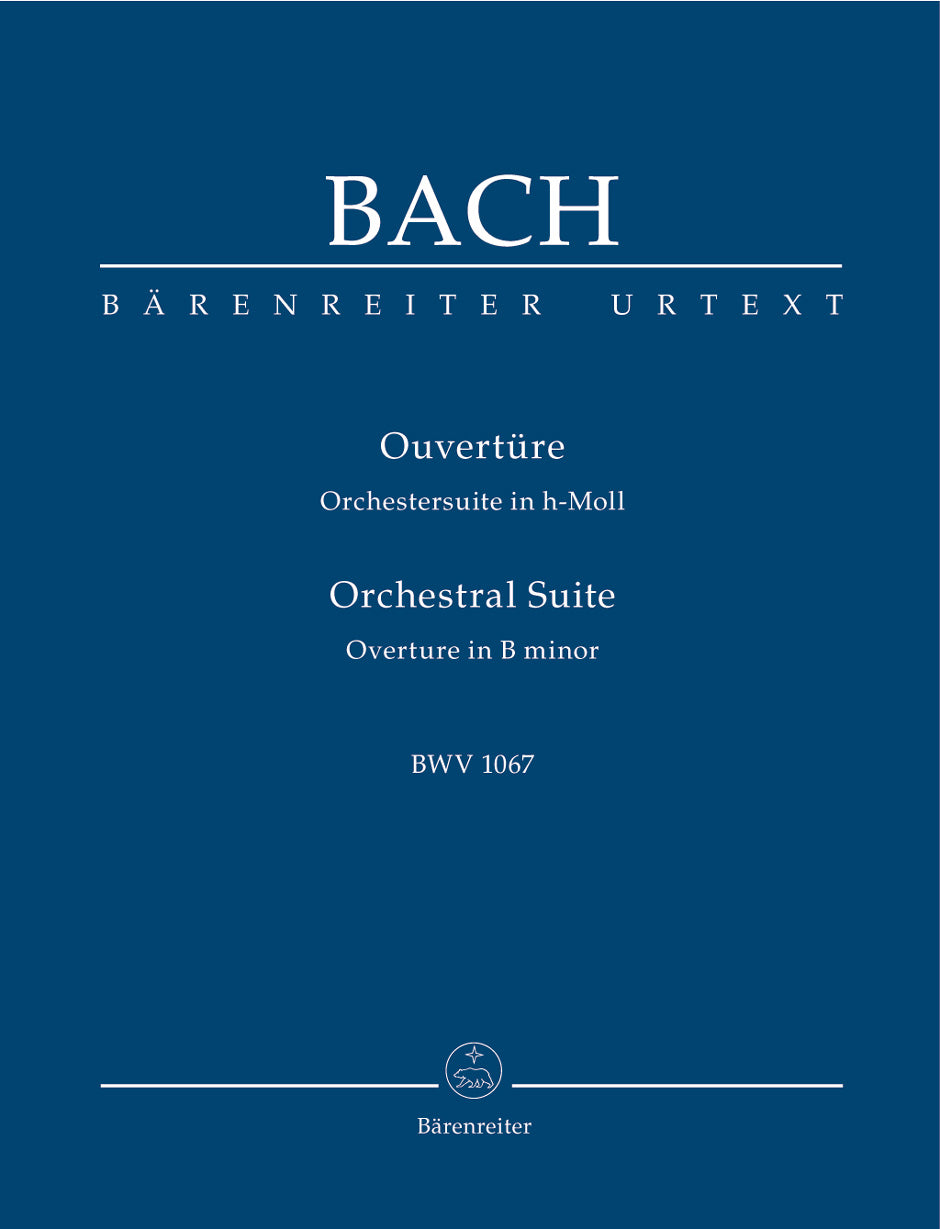 Bach, Ouverture/Suite No. 2 BWV 1067 (Barenreiter)