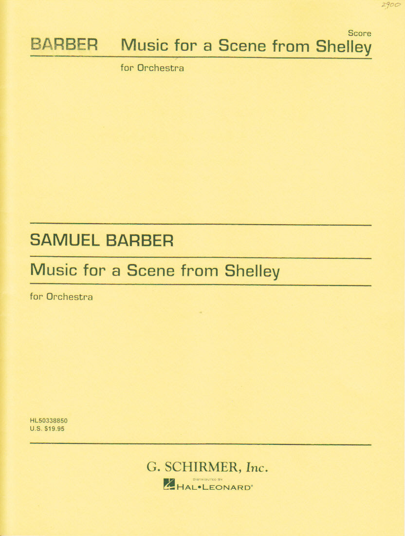 Barber, Music for a Scene from Shelly (G.Schirmer)