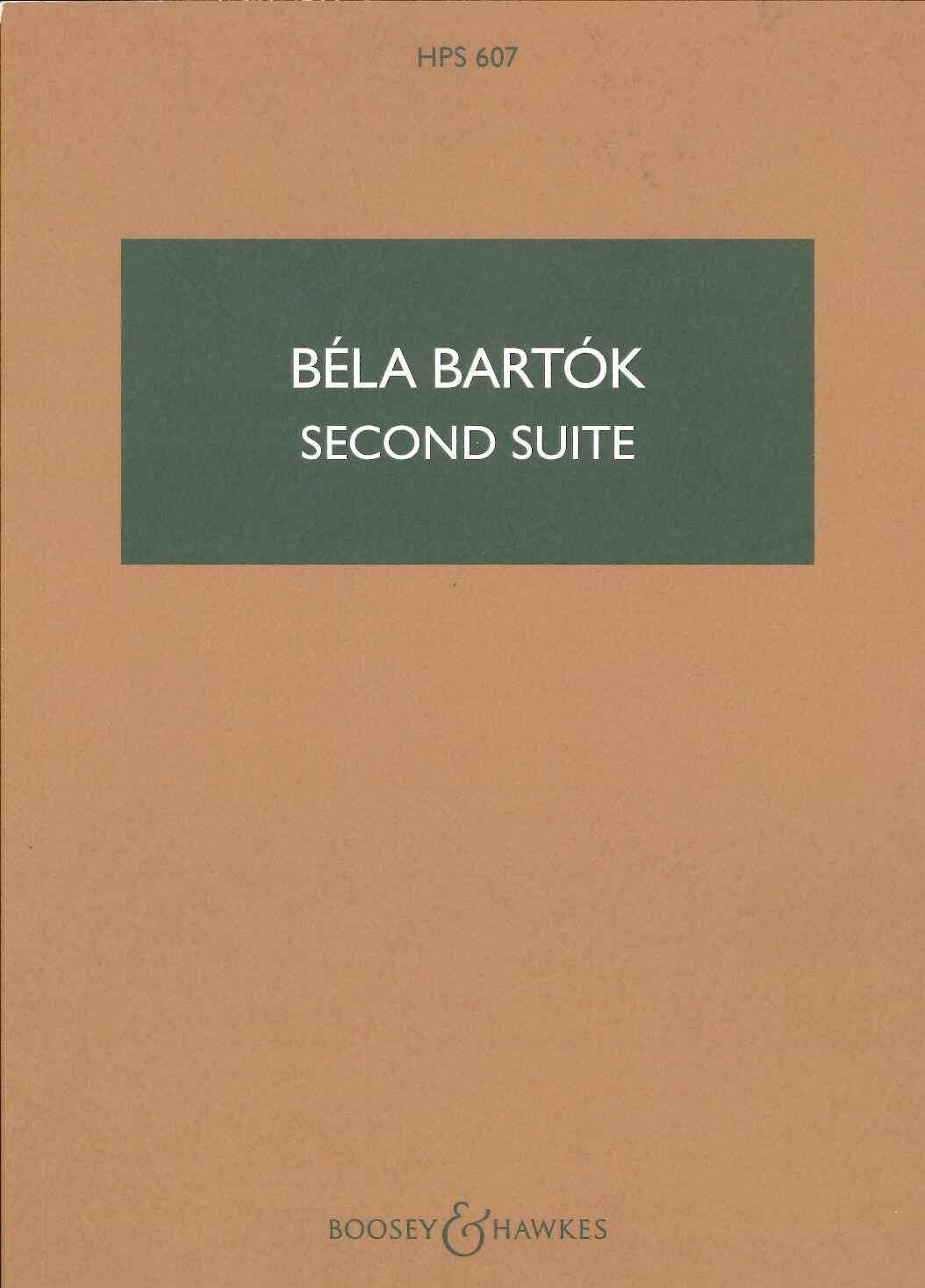 Bartok, Suite No. 2 op. 4 (Boosey)