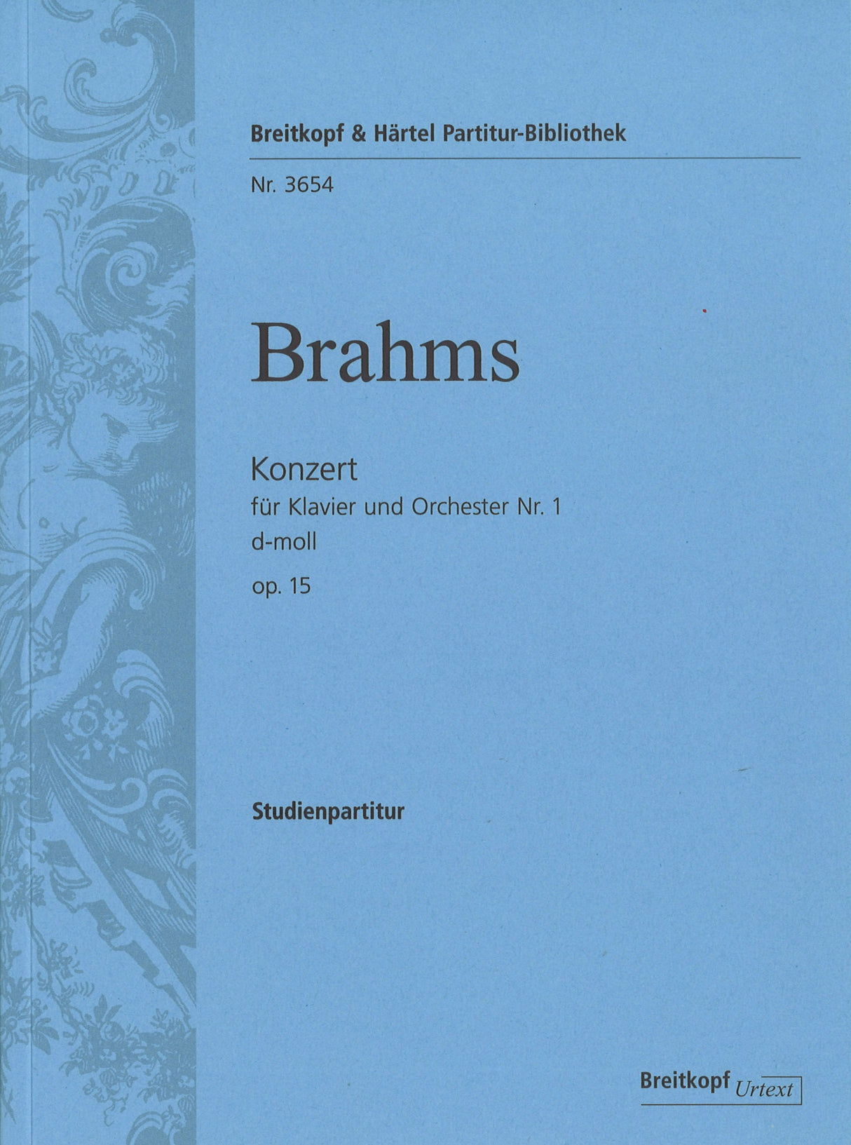 Brahms, Concerto for Piano No. 1, op. 15 (Breitkopf)