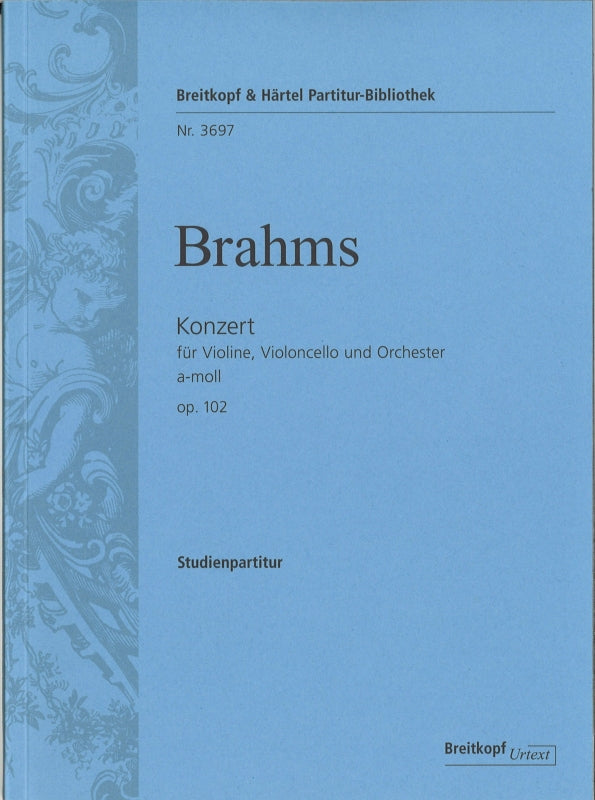 Brahms, Concerto op. 102 in a Vn,Vc,Orch (Breitkopf)