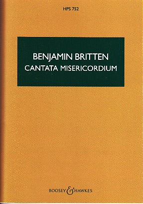 Britten, Cantata misericordium op. 69 (Boosey)