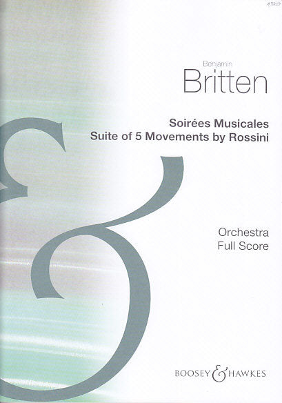 Britten, Soirees musicales op. 9 (Boosey)