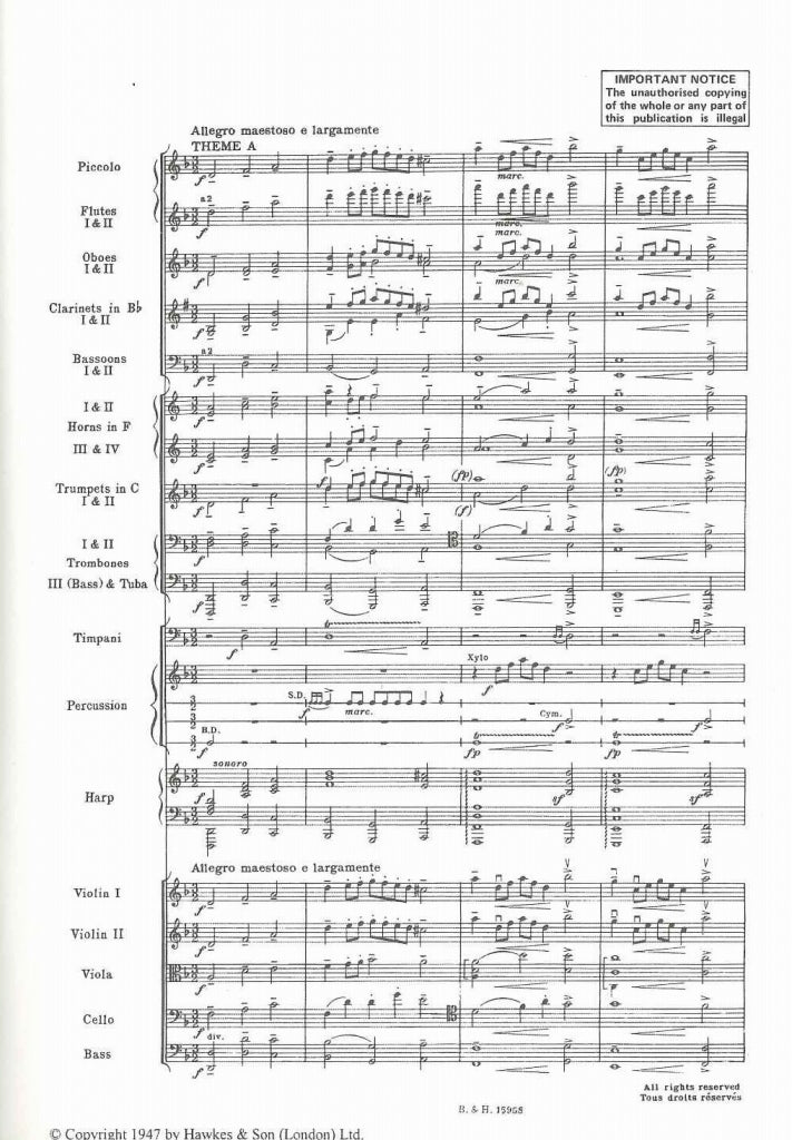 Britten, Young Person's Guide to the Orc (Boosey)