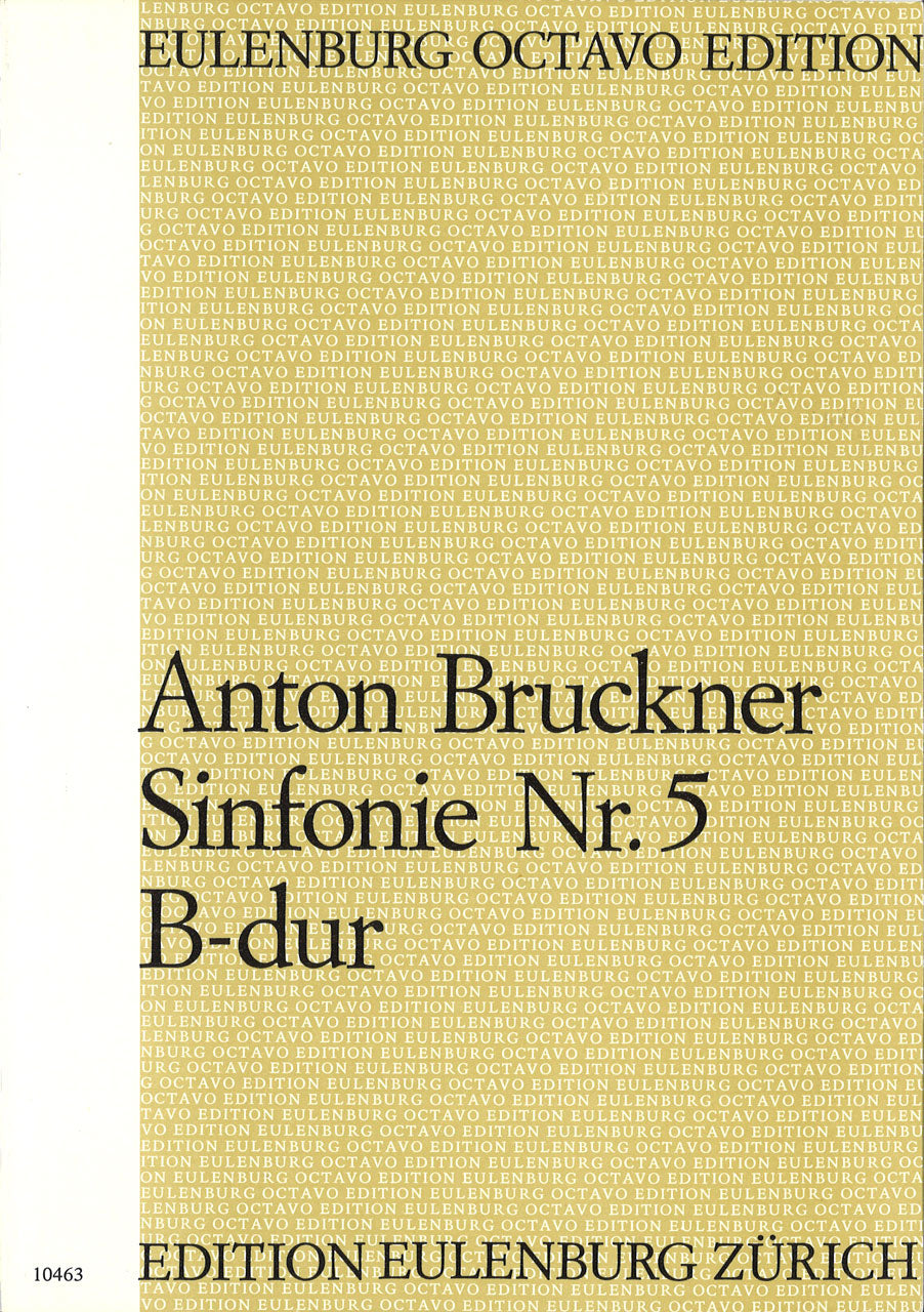 Bruckner, Symphony No. 5 [Haas] (Kunzelmann)