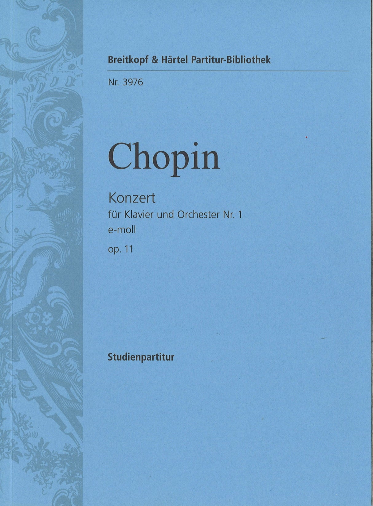 Chopin, Concerto No. 1 in e min., op. 11 (Breitkopf)