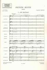 Debussy, Petite Suite pour orchestre (Durand)