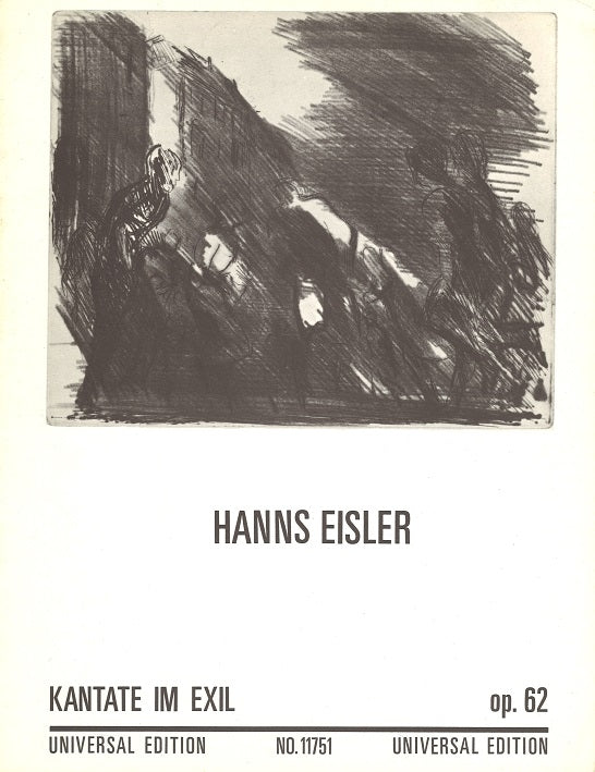 Eisler, Kantate im Exil op. 62 (Universal)