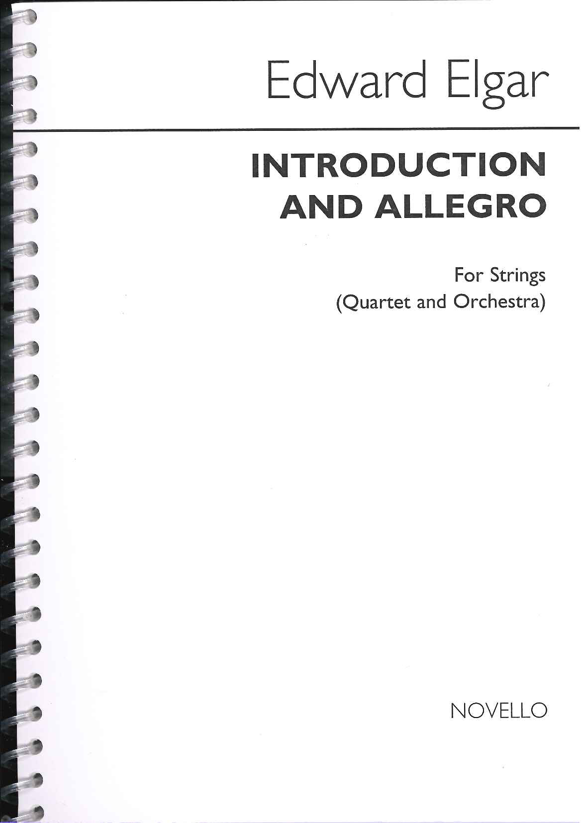 Elgar, Introduction & Allegro op. 47 (Novello)