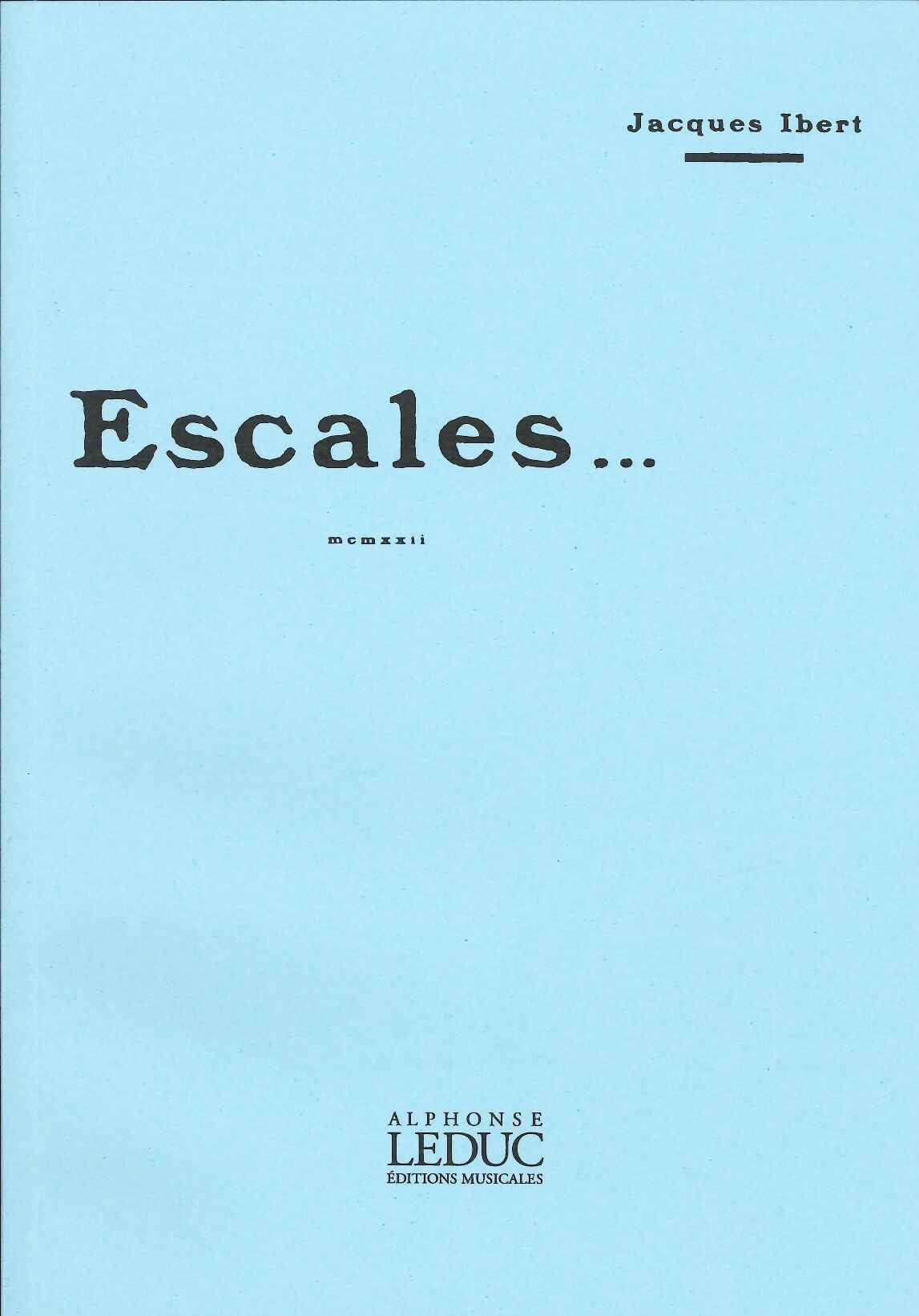 Ibert, Escales (Leduc)