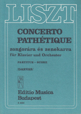 Liszt, Concerto pathetique (Pf,Orch) (Editio Musica Budapest)