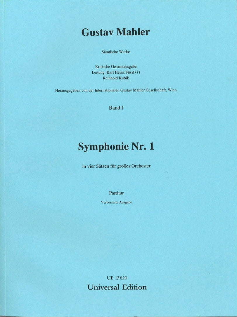 Mahler, Symphonie Nr. 1 (1909/10) (Universal)