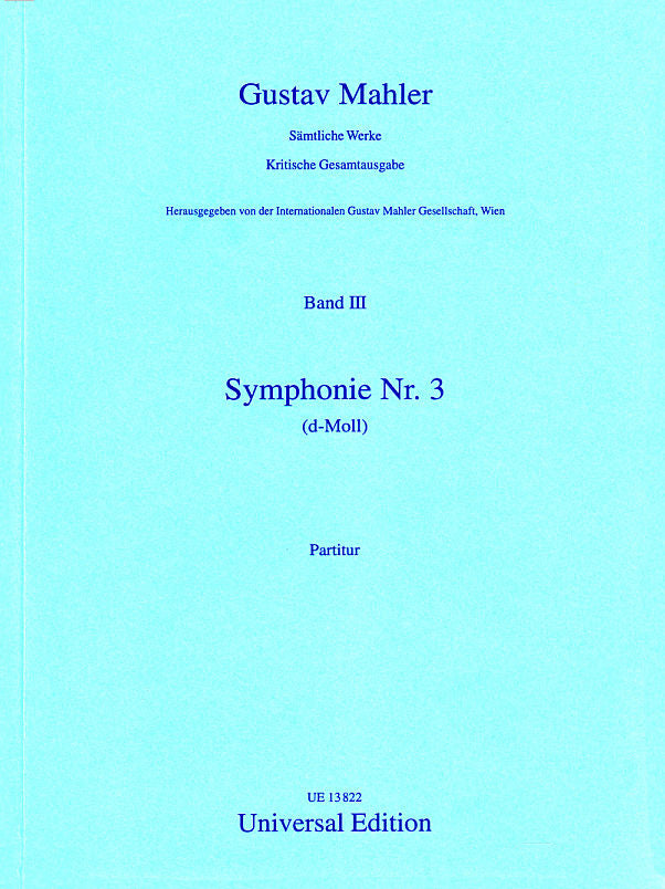 Mahler, Symphonie Nr. 3, d-moll (Universal)