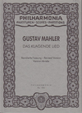 Mahler, Klagende Lied                 OP (Universal)