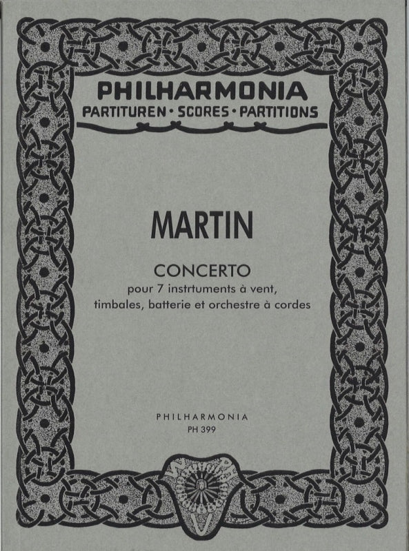 Martin, Concerto pour 7 inst. a vent (Universal)