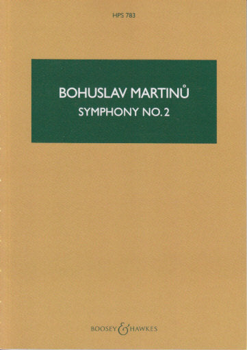 Martinu, Symphony No. 2 (Boosey)