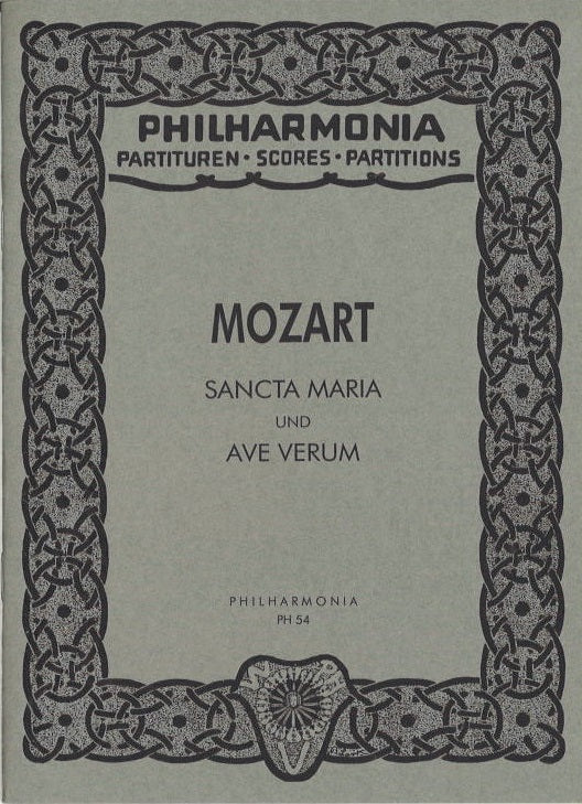 Mozart, Ave verum corpus; Sancta Maria (Universal)