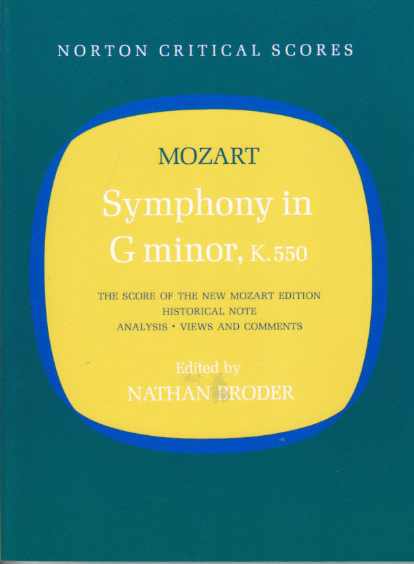 Mozart, Symphony KV 550 g min. (No. 40) (W.W.Norton)