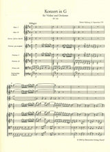 Mozart, Concerto for Violin KV 216 in G (Barenreiter)