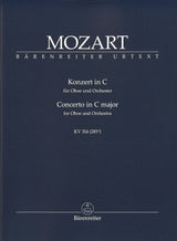 Mozart, Concerto for Oboe KV 314 in C (Barenreiter)