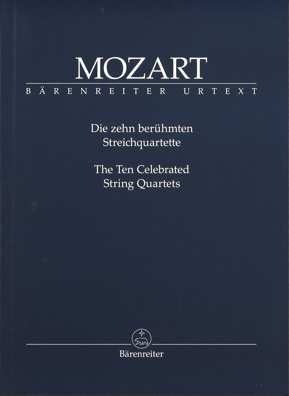 Mozart, String Quartets KV 387-590 (Barenreiter)