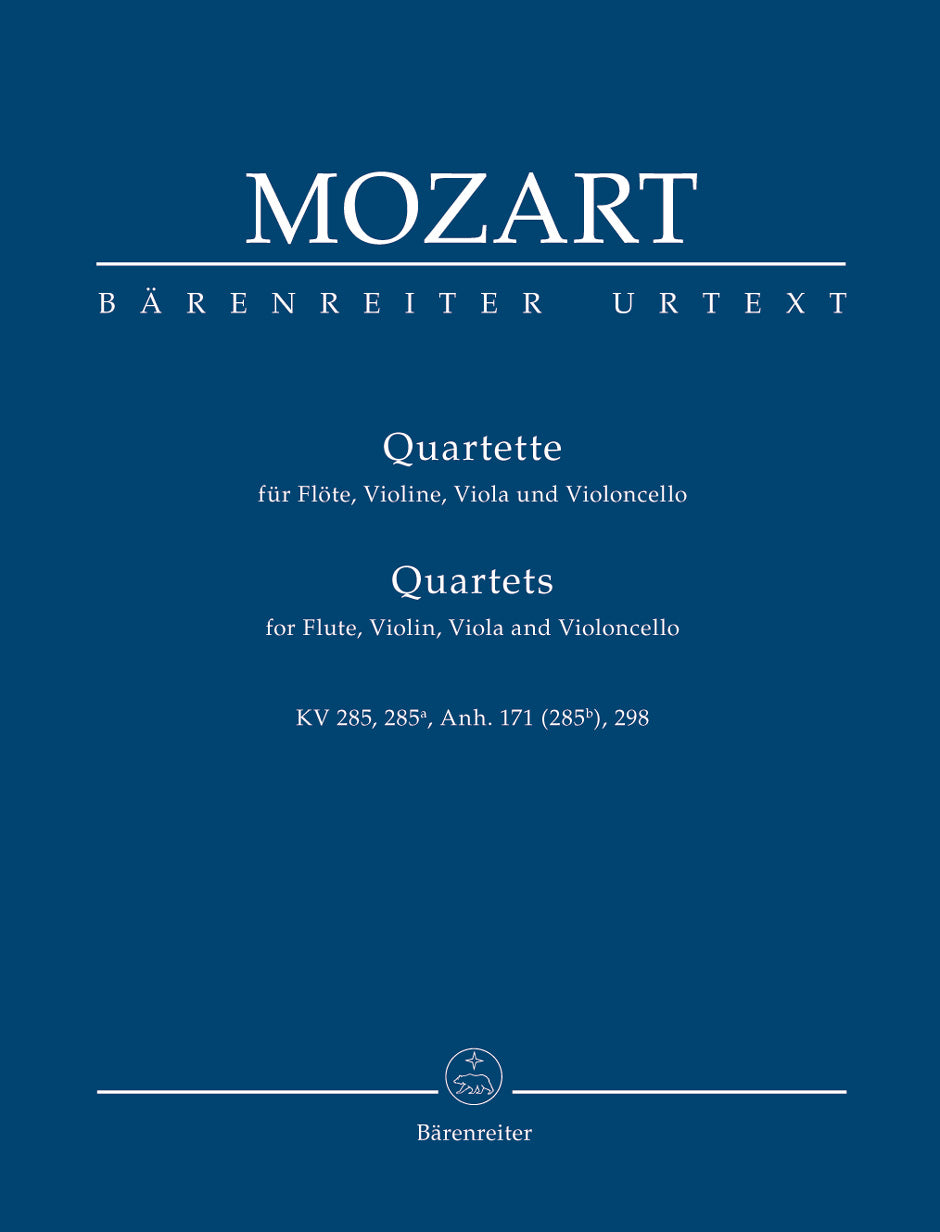 Mozart, Flute Quartets (Barenreiter)