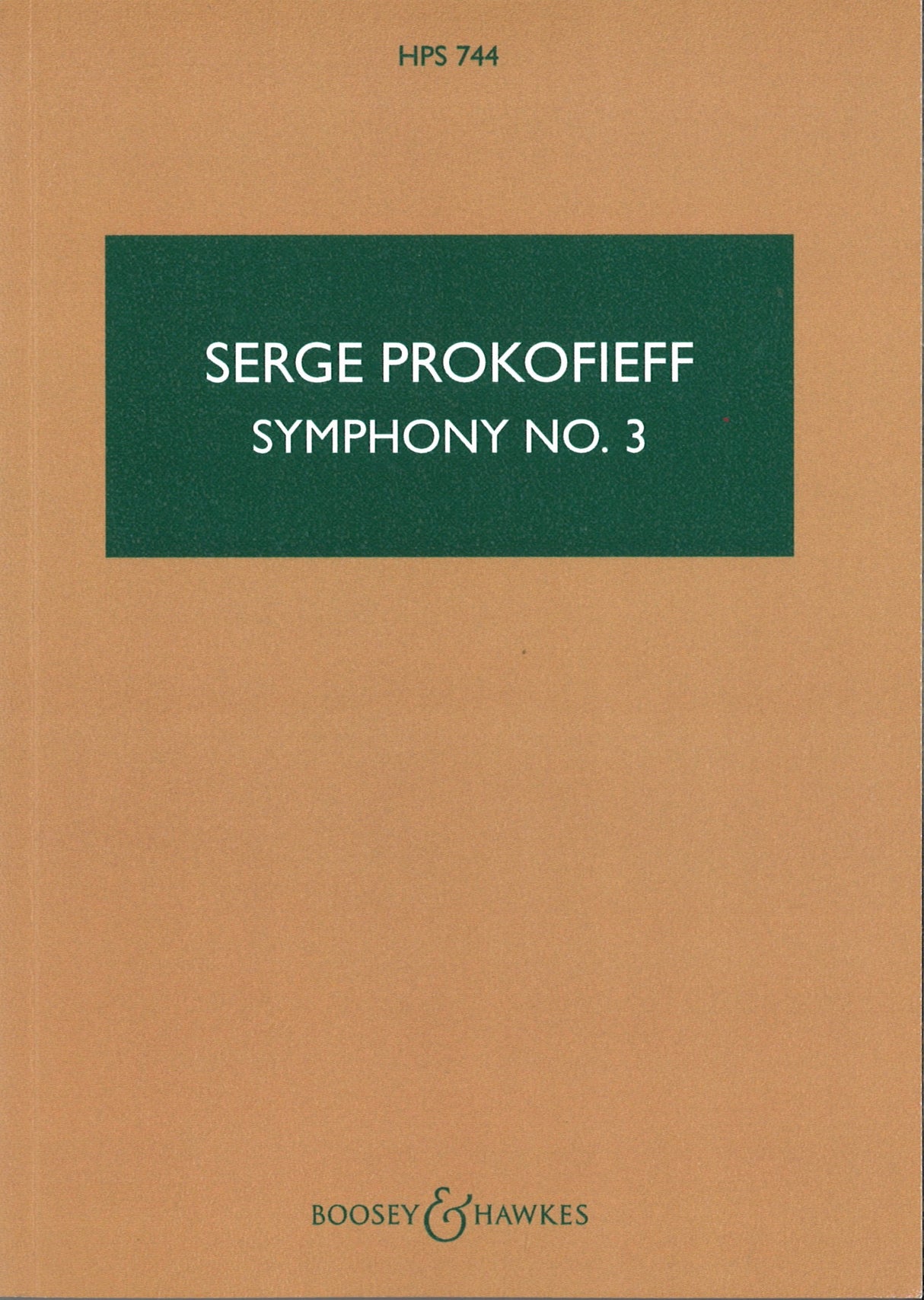 Prokofiev, Symphony No. 3 op. 44 (Boosey)