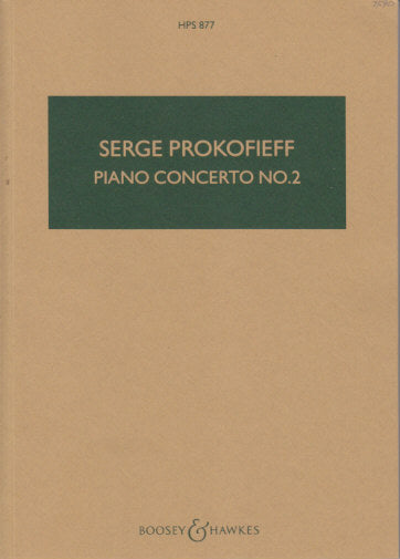 Prokofiev, Concerto for Piano No. 2 (Boosey)