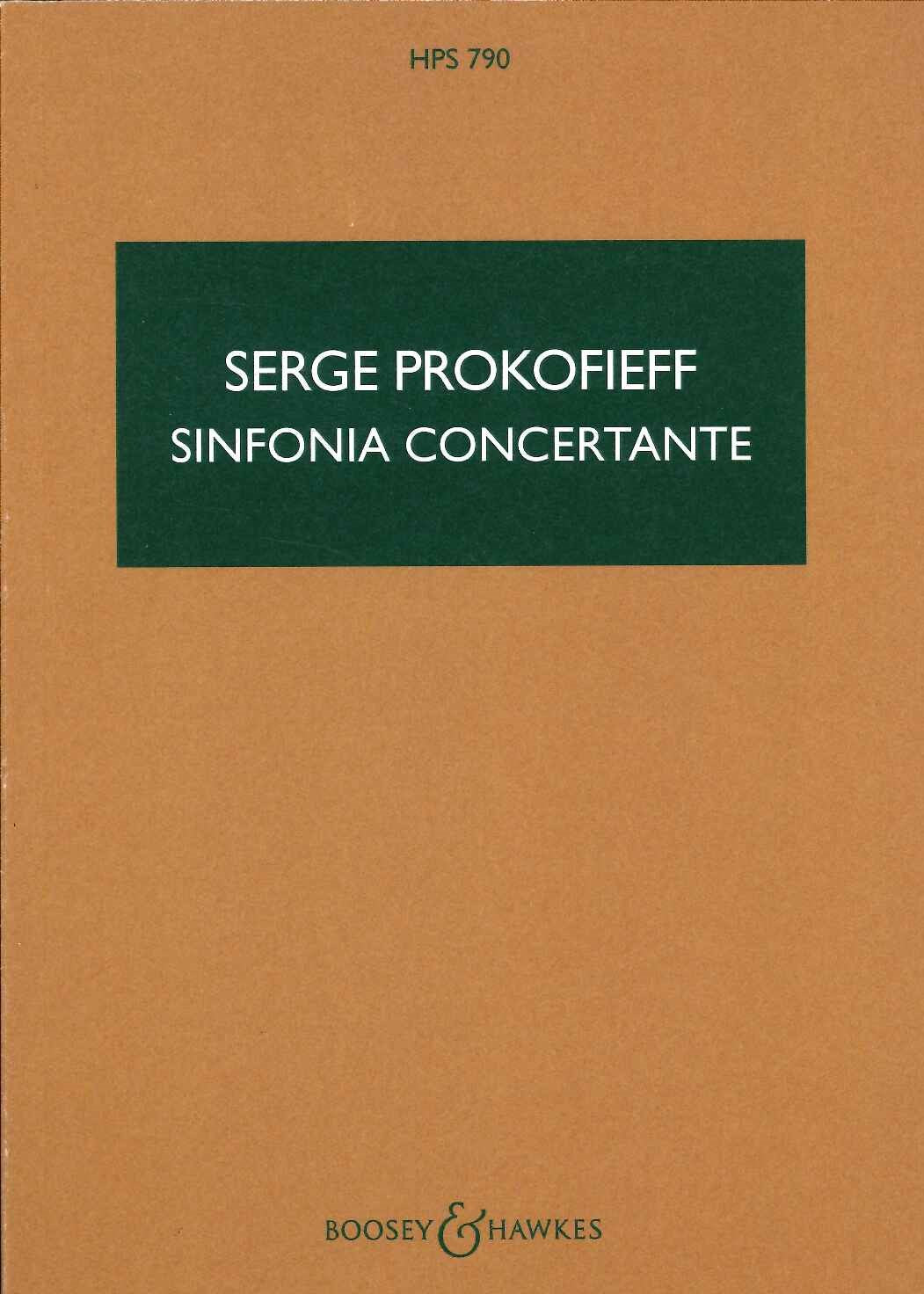 Prokofiev, Sinfonia concertante op. 125 (Boosey)