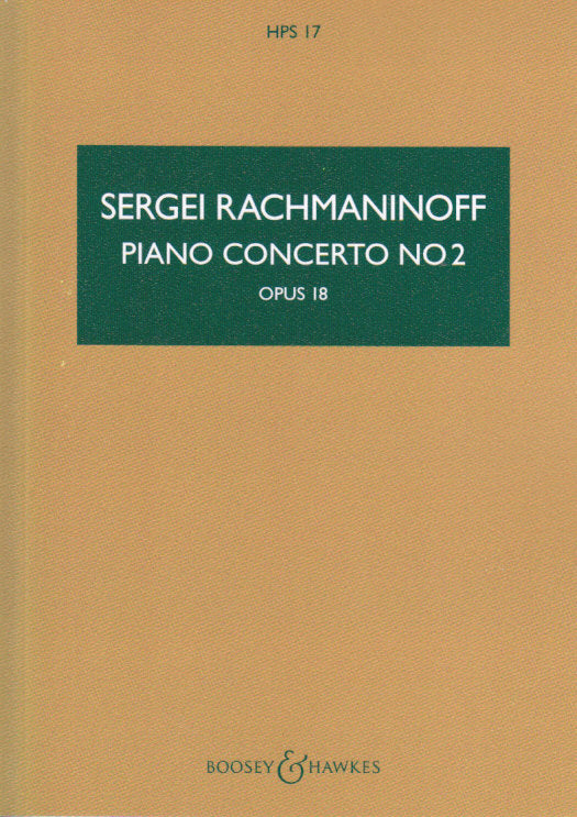 Rachmaninoff, Concerto for Piano No. 2 (Boosey)