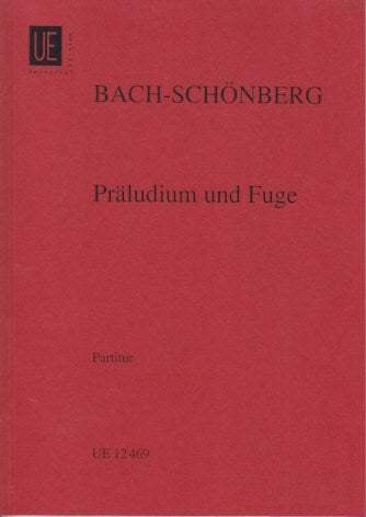 Bach/Schonberg, Praeludium & Fuge in Es (Universal)