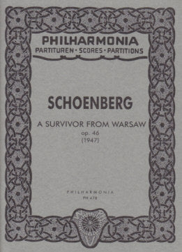 Schonberg, Survivor from Warsaw op. 46 (Universal)