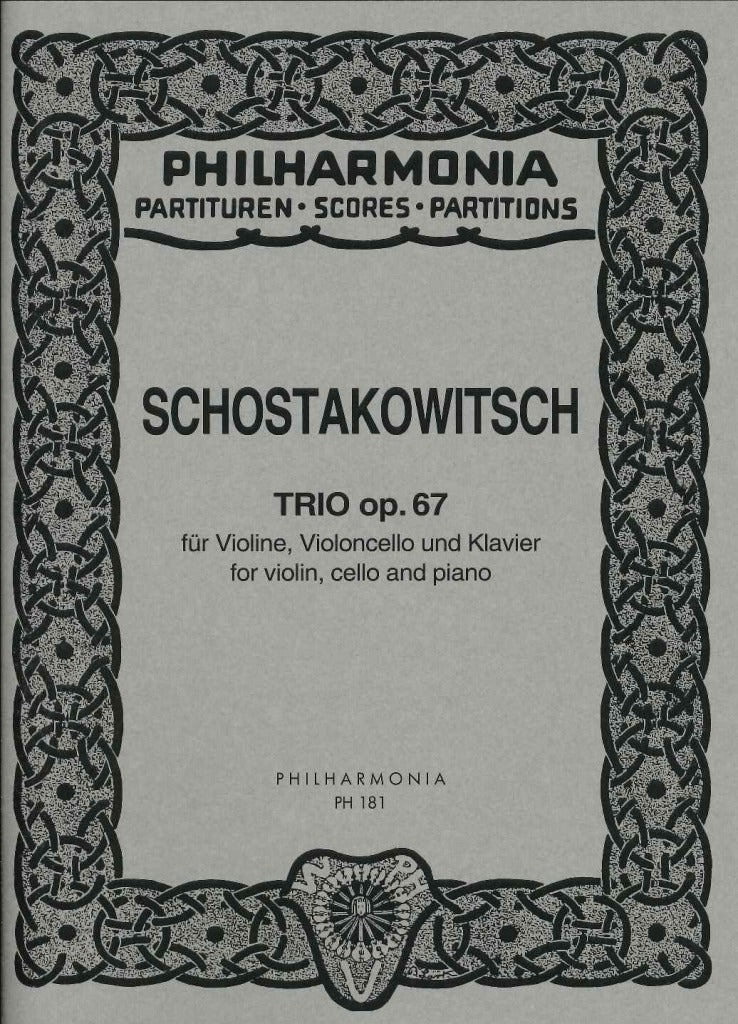 Shostakovich, Piano Trio No. 2 op. 67 (Universal)