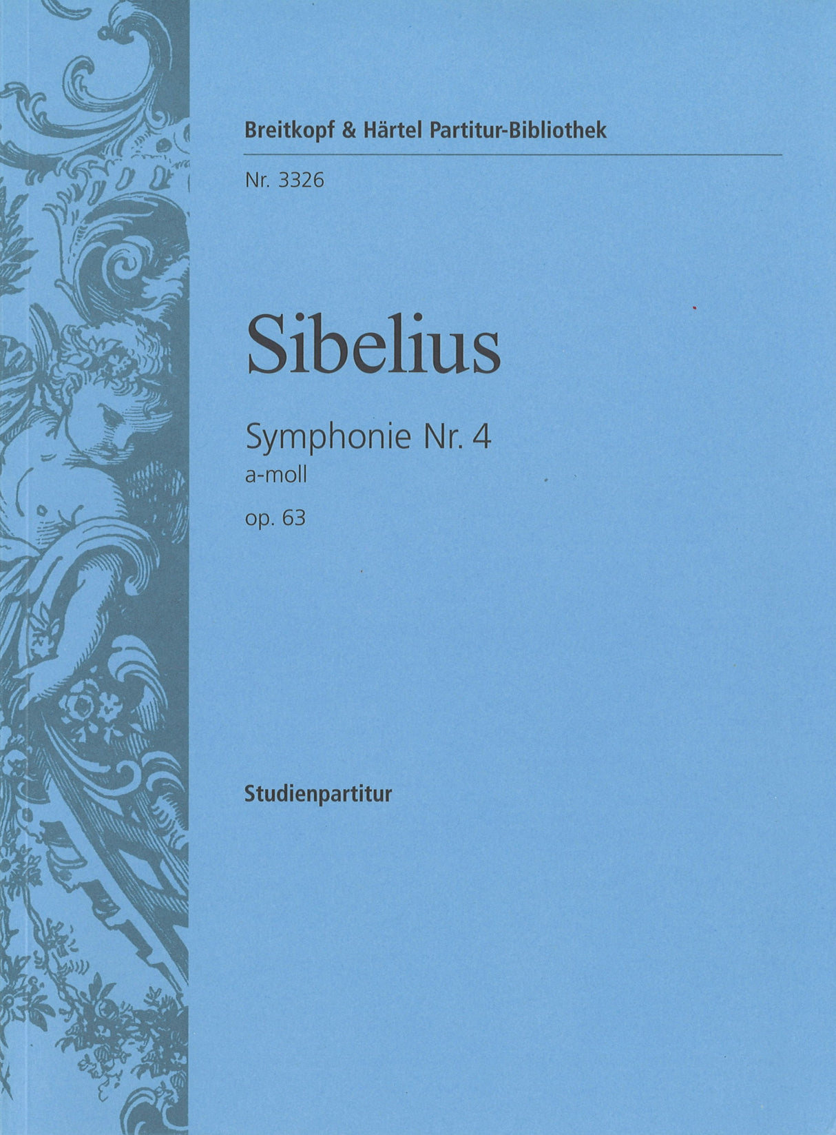 Sibelius, Symphony No. 4 in a, op. 63 (Breitkopf)