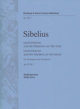 Sibelius, op. 22/1 Lemminkainen und die (Breitkopf)